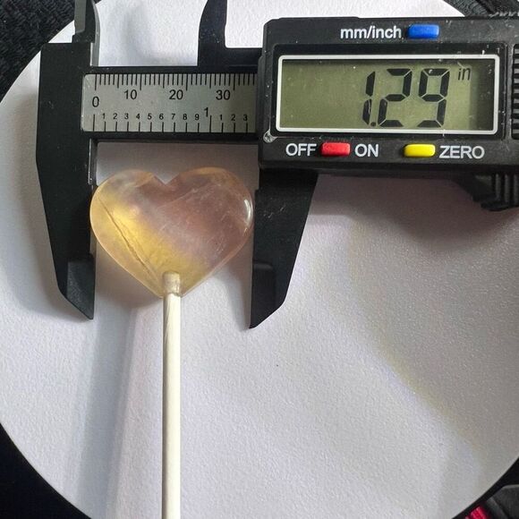 Rainbow Fluorite Crystal Lollipop‎ - Picture 10 of 13
